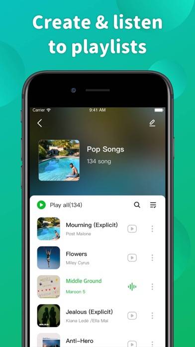 Music Player Cloud Search Song App screenshot #4