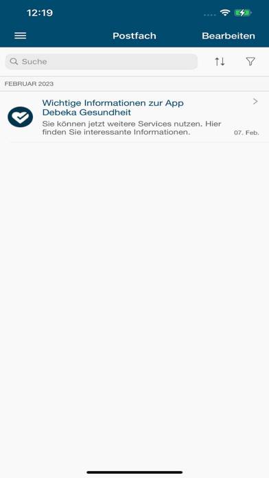 Debeka Gesundheit App-Screenshot #3