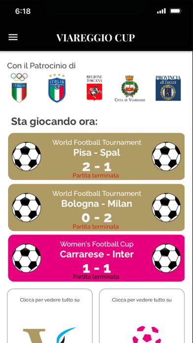 Viareggio Cup App screenshot #3