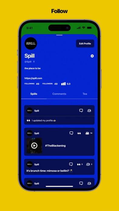 Spill-App App screenshot #4