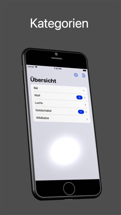 Grossraubtiere Graubünden App-Screenshot #1
