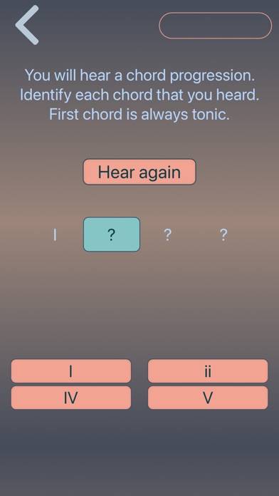 Ear training Pro: piano guitar Captura de pantalla de la aplicación #6