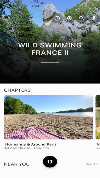 Wild Swimming France II App screenshot #1
