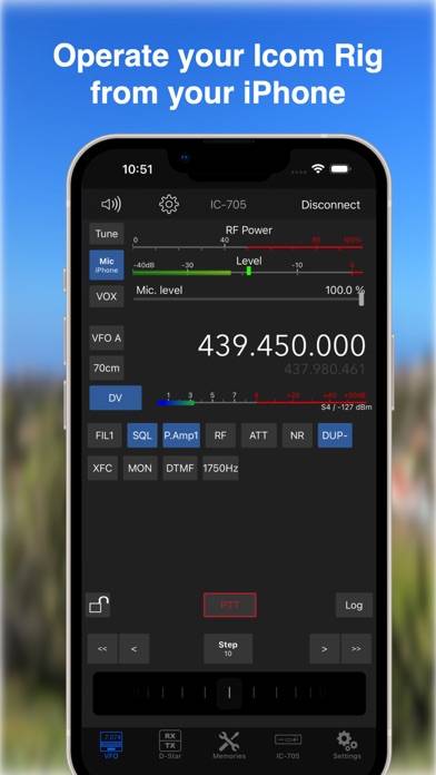 SDR-Control Mobile App-Screenshot #1