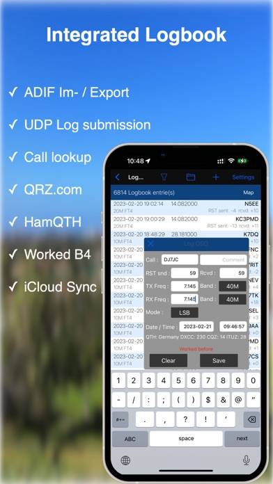 SDR-Control Mobile App-Screenshot #3