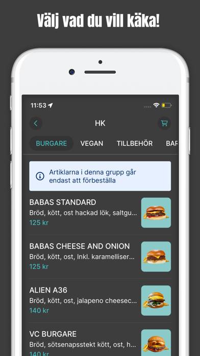 BABAS Burgers App screenshot #3