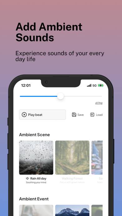 ZenFocus: Focus,Binaural beats App screenshot #4