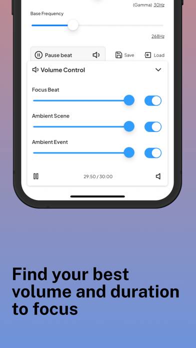 ZenFocus: Focus,Binaural beats App screenshot #5