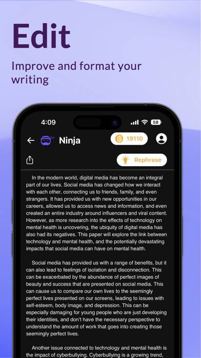 Ninja App screenshot #5