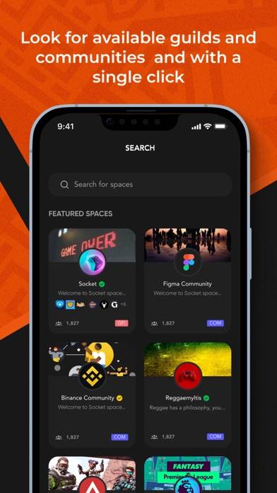 Gamic: Spaces, Chat & Connect Captura de pantalla de la aplicación #3
