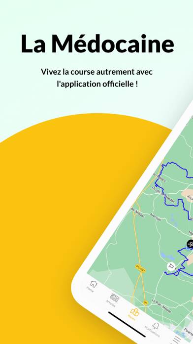 La Médocaine VTT Capture d'écran de l'application