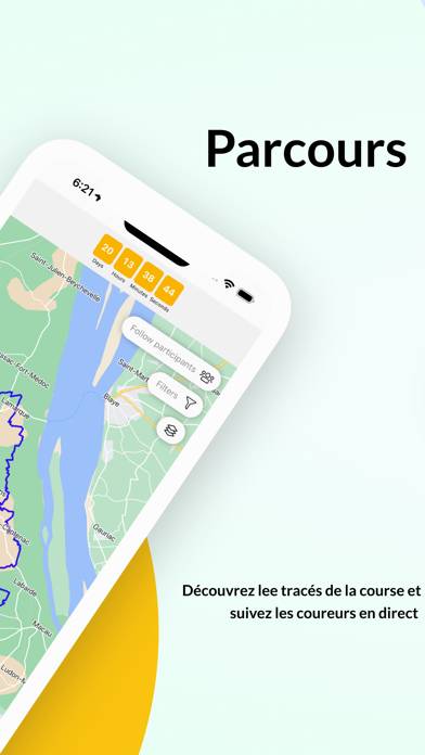 La Médocaine VTT Capture d'écran de l'application