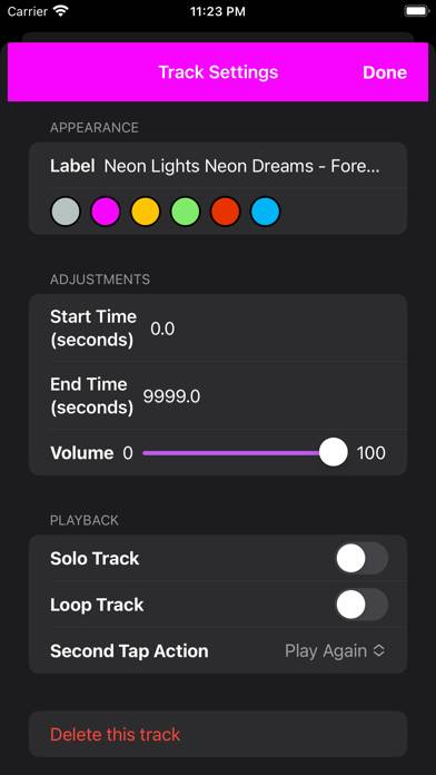 Music Soundboard Captura de pantalla de la aplicación #2