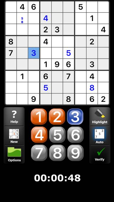 Satori Sudoku App skärmdump #1