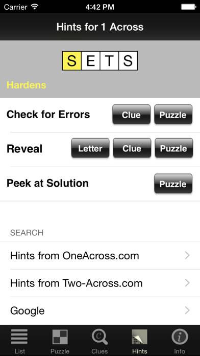 Crosswords Classic App skärmdump #4