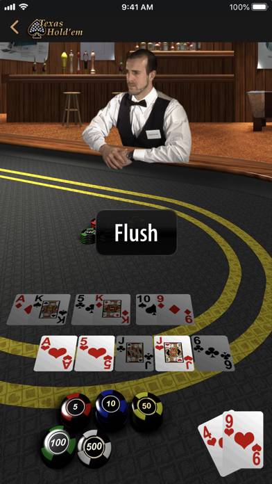 Texas Hold’em App screenshot #1