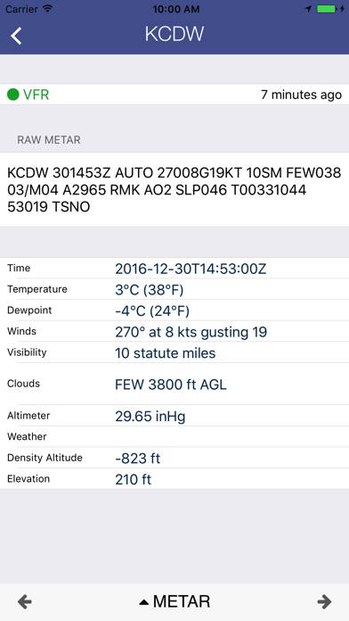 AirWX Aviation Weather App screenshot