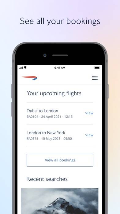 British Airways Captura de pantalla de la aplicación #5