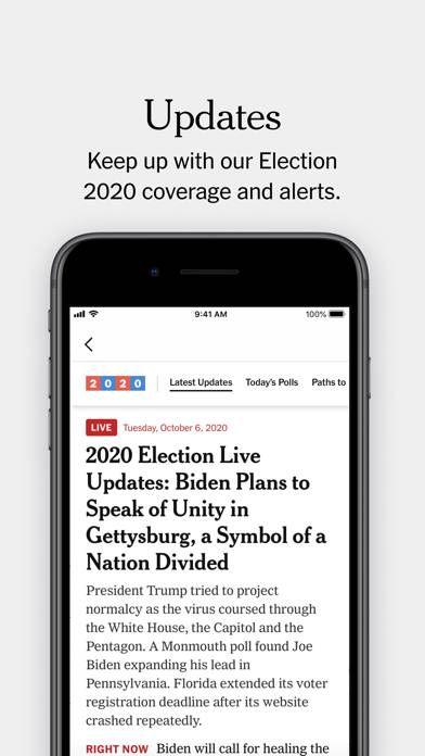 The New York Times Uygulama ekran görüntüsü #3