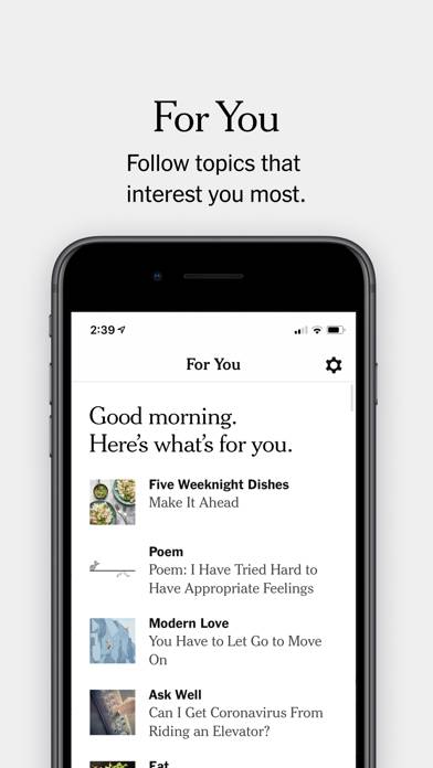 The New York Times App-Screenshot #5