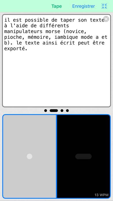 Morse-It App skärmdump #3