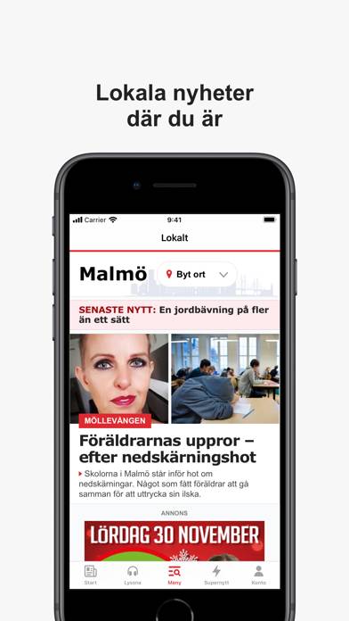 Aftonbladet Nyheter App skärmdump #6