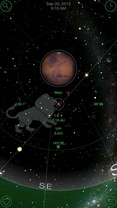 GoSkyWatch Planetarium App skärmdump #1