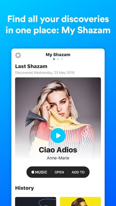 Shazam: Music Discovery screenshot #4