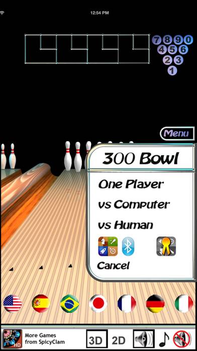 300 Bowl Schermata dell'app #2