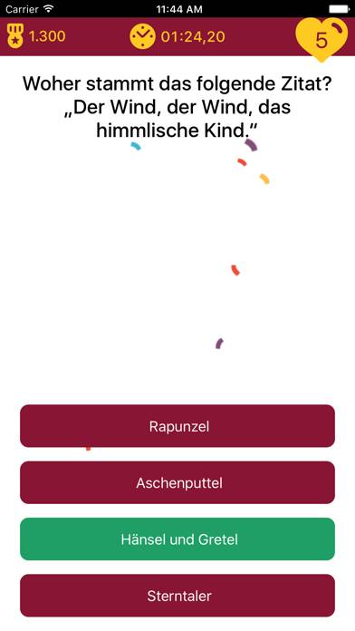 Quizzer - deutsches Quizspiel Bildschirmfoto