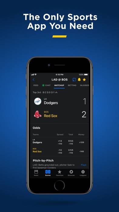 theScore: Sports News & Scores screenshot