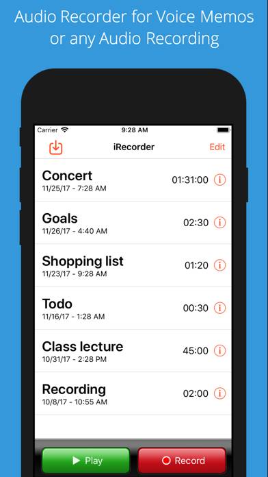 iRecorder Pro Audio Recorder