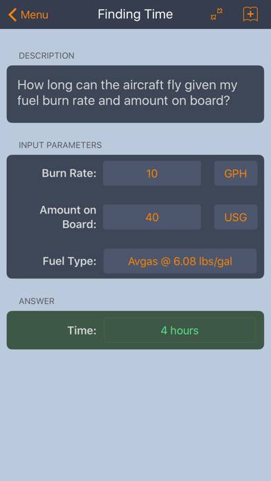 E6B Aviation Calculator App screenshot #2