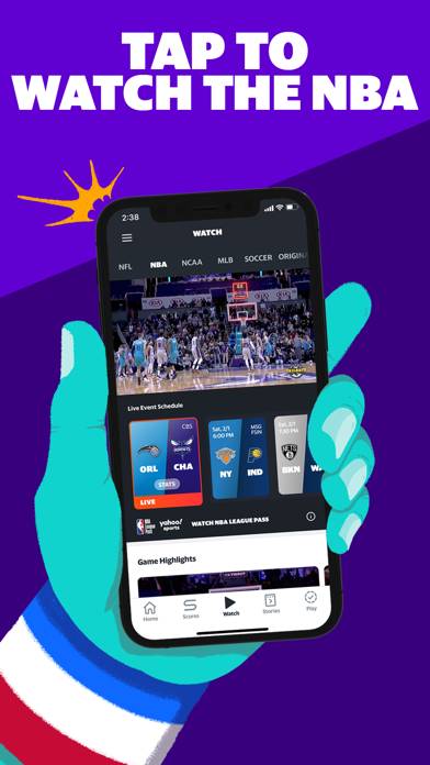 Yahoo Sports: Watch Live Games App screenshot #1