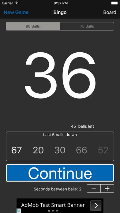 Bingo Captura de pantalla de la aplicación #1