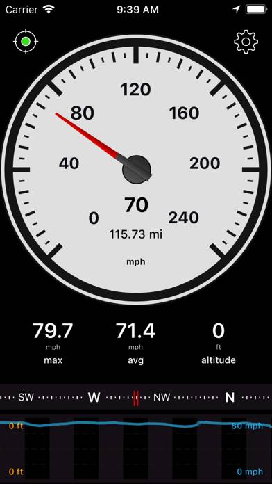 Speedometer Speed Box App skärmdump #5