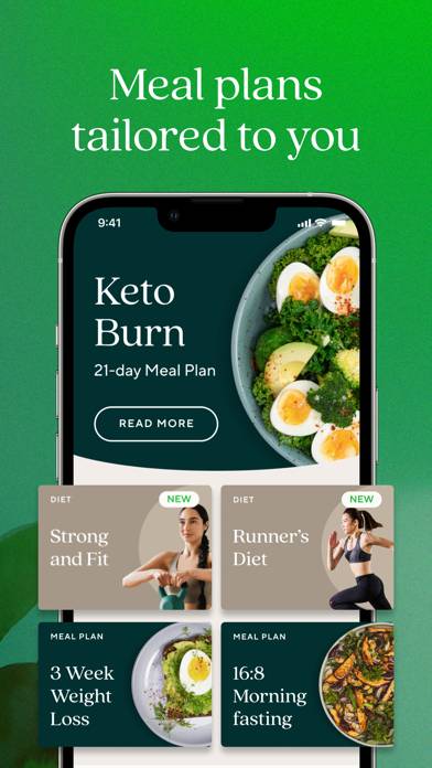 Lifesum: Food Tracker & Diet App skärmdump #3