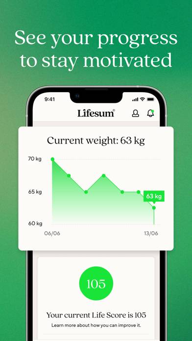 Lifesum Food Tracker & Fasting Captura de pantalla de la aplicación #6
