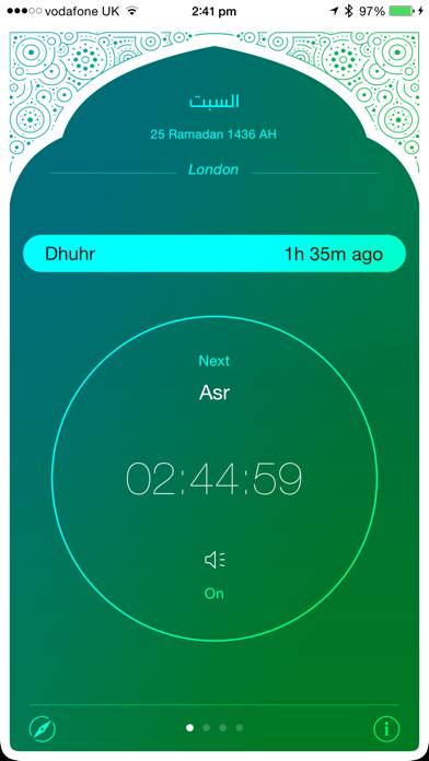 IPray: Adhan · Prayer · Qibla App-Screenshot #1