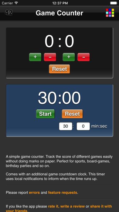 Game Counter App-Screenshot #3