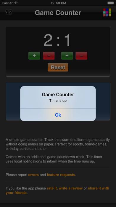 Game Counter App-Screenshot #4
