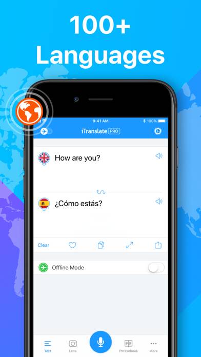 ITranslate Translator Schermata dell'app #1