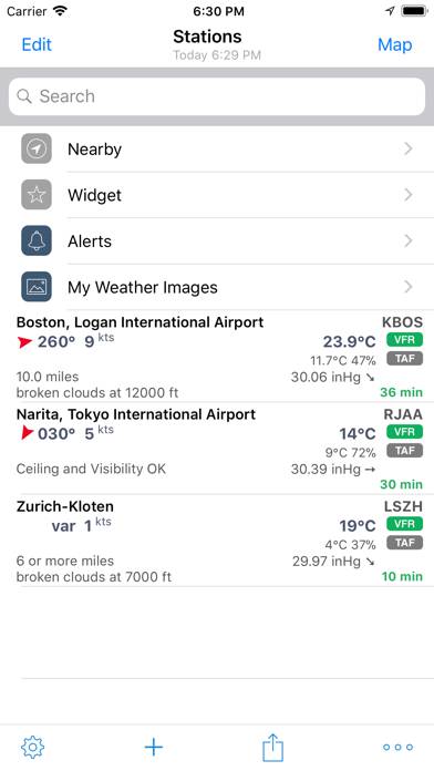 AeroWeather Lite App screenshot #1