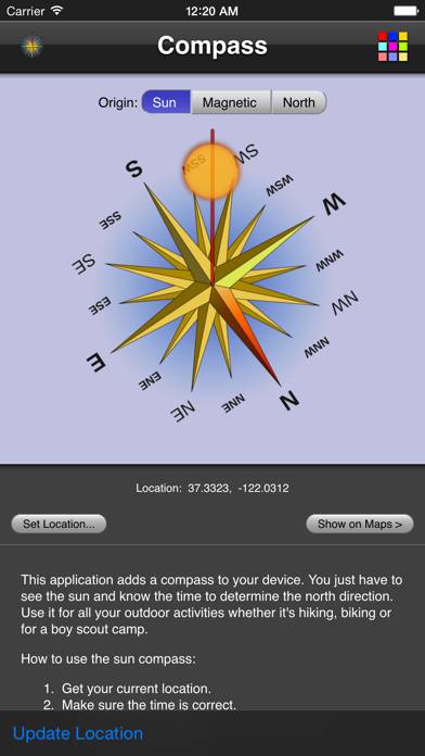 Compass Скриншот приложения #3