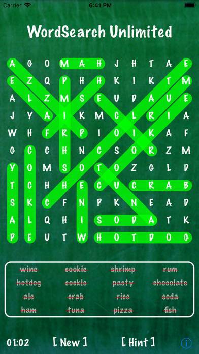 Word Search Unlimited App-Screenshot #1