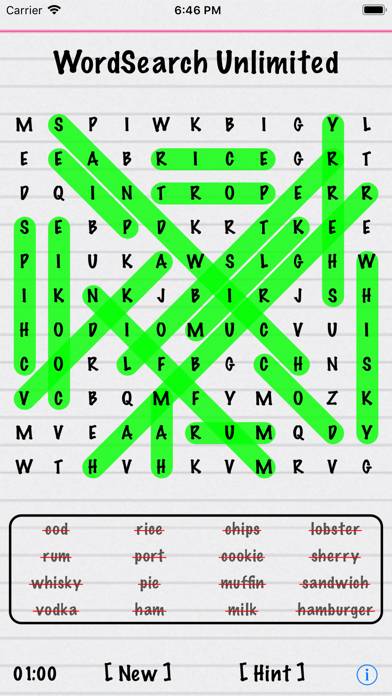 Word Search Unlimited App-Screenshot #2
