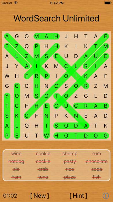 Word Search Unlimited App screenshot #3