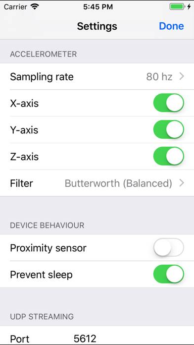 Seismometer App-Screenshot #2