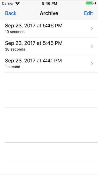 Seismometer App-Screenshot #3