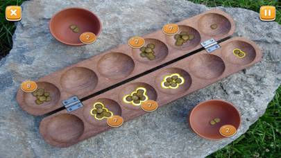 Awele/Oware schermata del gioco